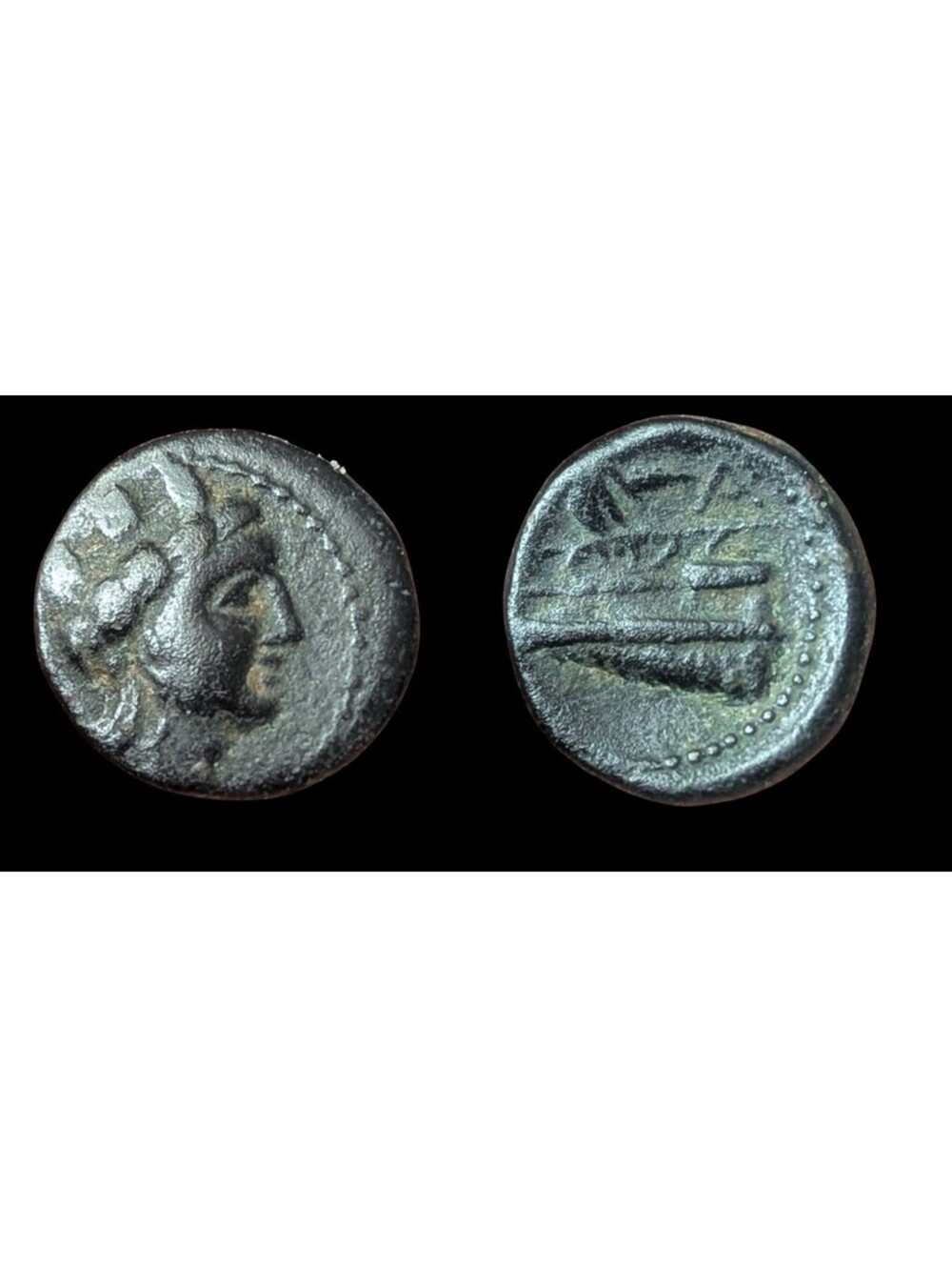 Ancient Greek Phoenicia, Arados. 2nd Century B.C. Head of Tyche Gallery